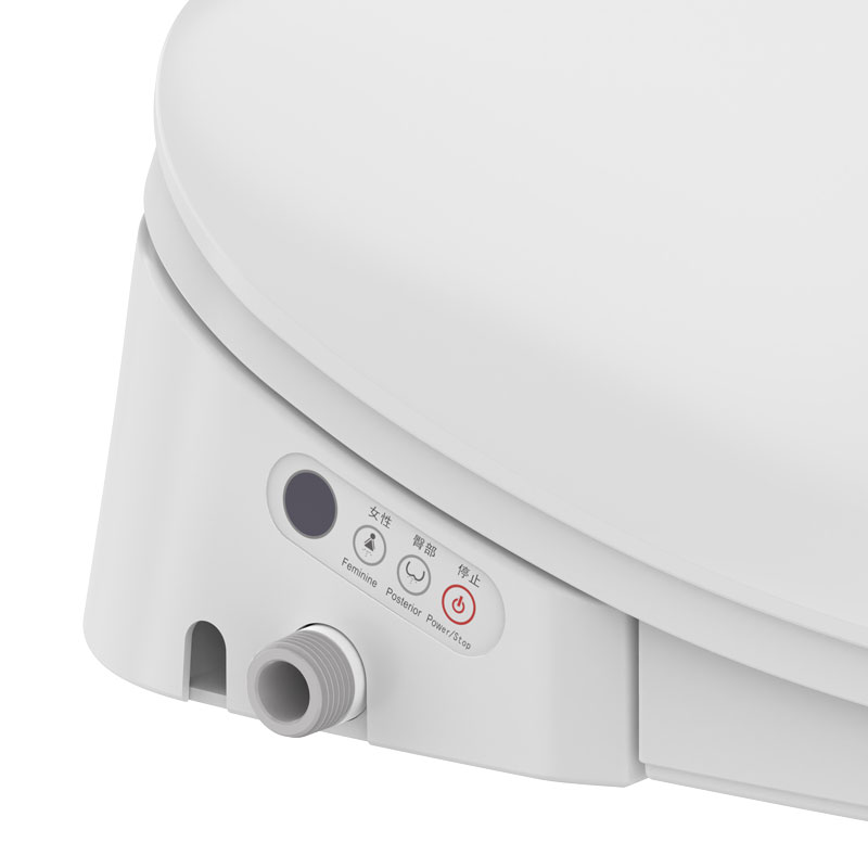 AK-6601V Best Bidet Toilet Seat Smart Toilets with Self Cleaning and Dryer