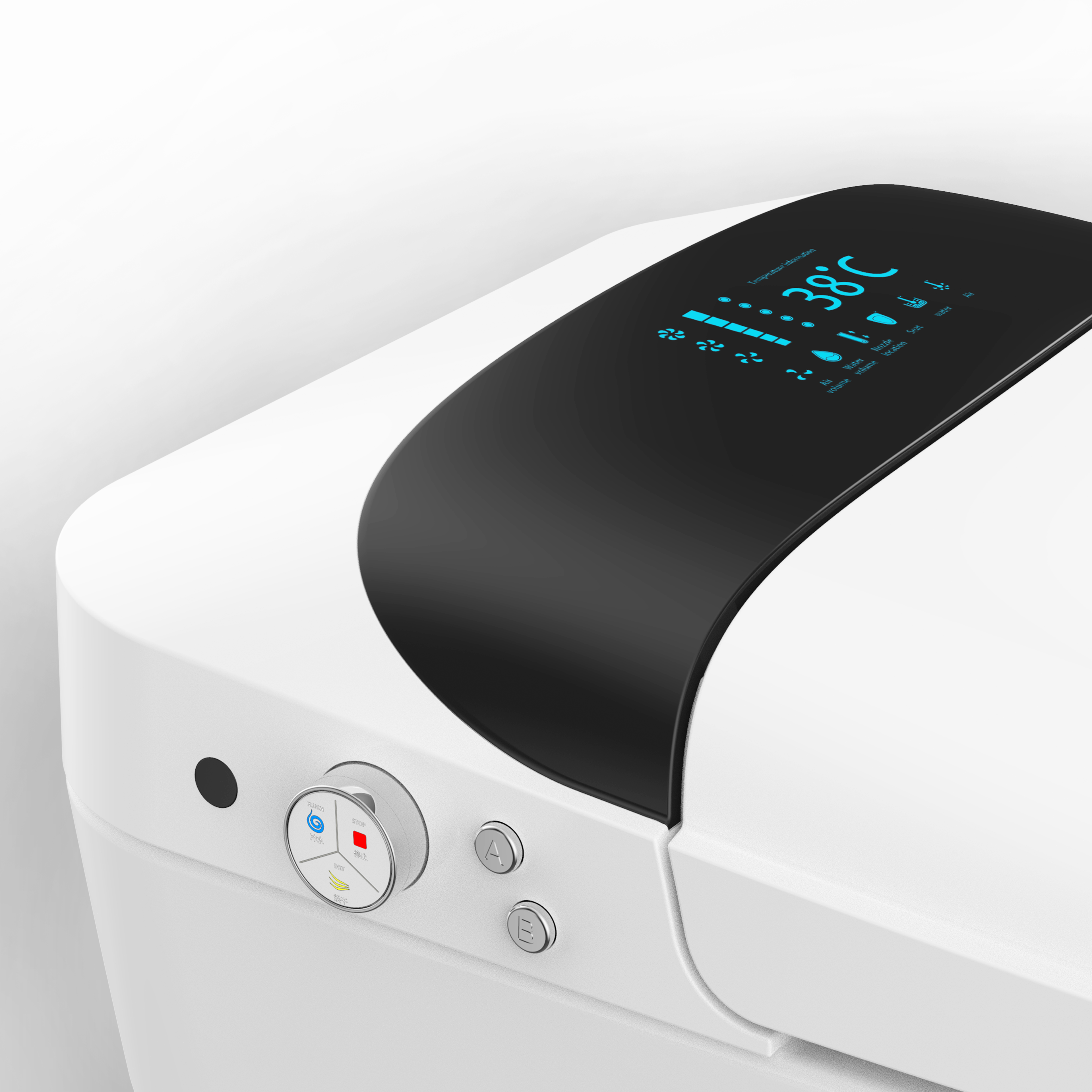 Electronic Intelligent Bidet America Europe Standard Auto Smart Bath Toilet 9505