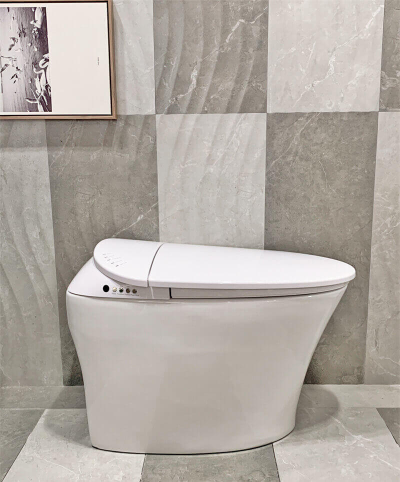 automatic lift toilet seat