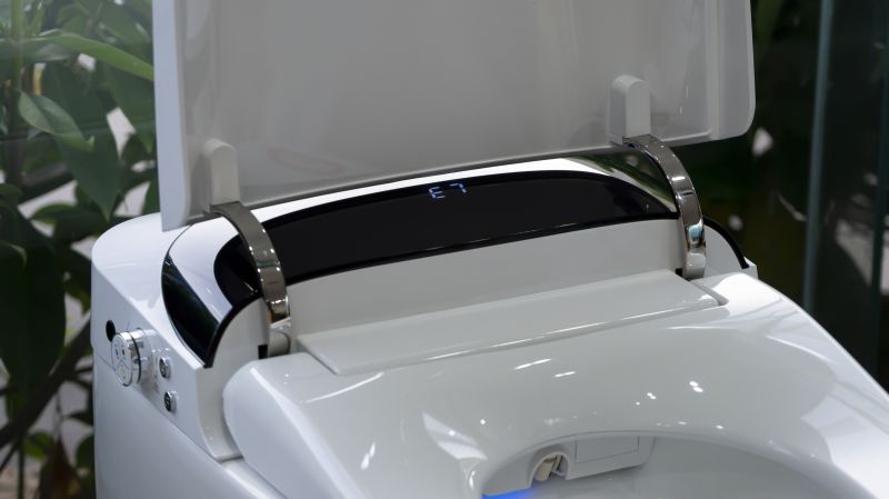 automatic toilet lid
