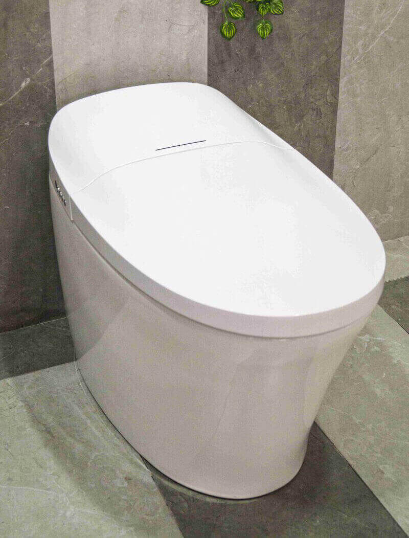 electronic commode seat